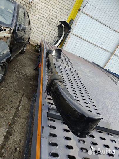 Бампер передний нового образца на УАЗ