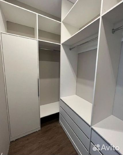 Гардеробная как IKEA