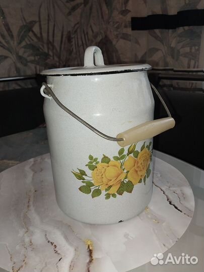 Бидон эмалированный