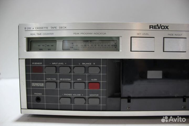 Revox B215 Трехголовая Кассетная дека Germany