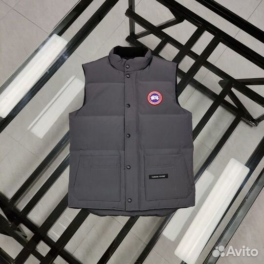 Canada goose жилет (серый)