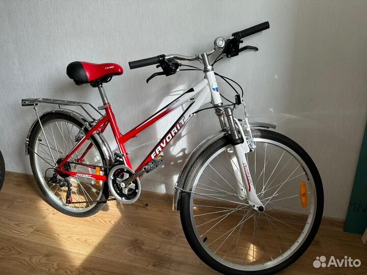 Велосипед горный подростковый favorit 24 дюйма