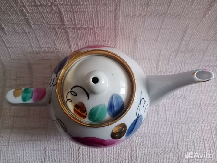 Чайник фарфоровый Дулево СССР