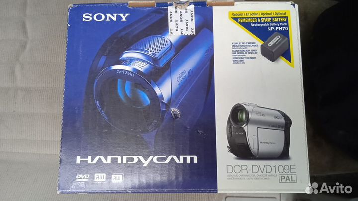 Видеокамера sony handycam