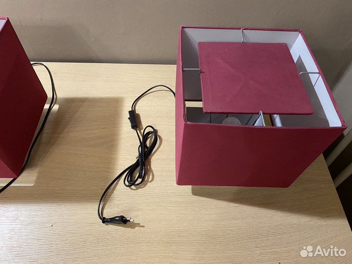 Лампа настольная IKEA Сонген, компл. из 2 шт., б/у