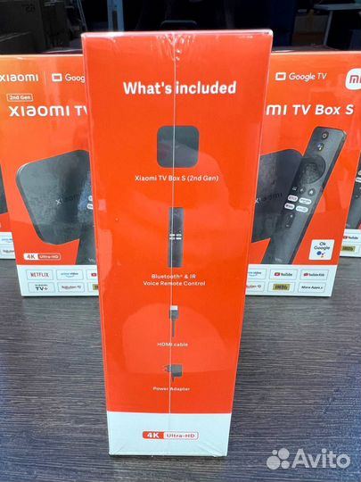 Тв-приставка Xiaomi Mi Box S 4K 2nd Gen Global