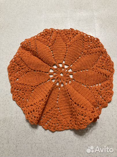 Салфетки сервировочные вязаные