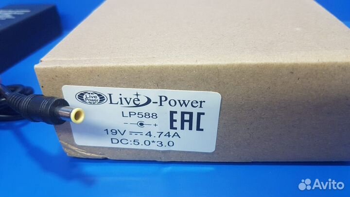 Блок питания samsung 19V - 4.74A, / Разъем 5,0*3,0