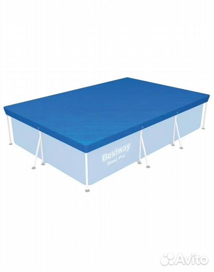 Каркасный бассейн прямоугольный бу