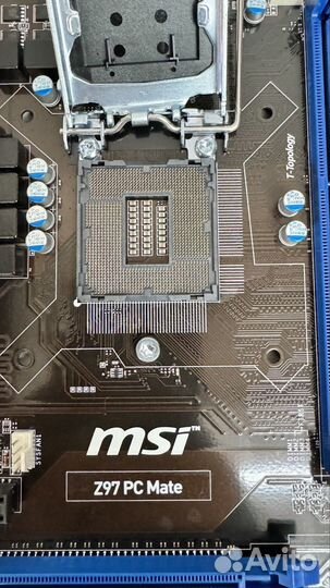 Новая плата 1150 MSI Z97 PC Mate