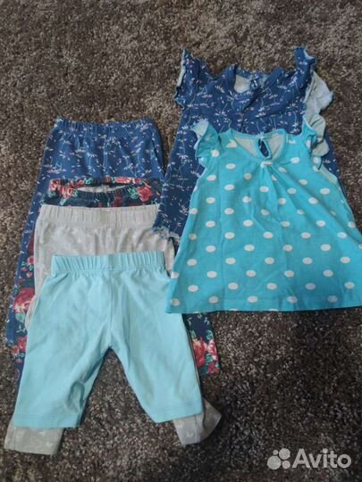 Вещи пакетом на девочку 74-80, 8-12 месяцев