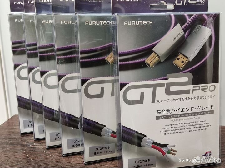 Кабель цап furutech GT2-PRO 1.8метра