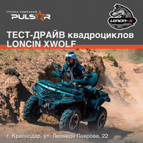 Квадроцикл Loncin Xwolf 550