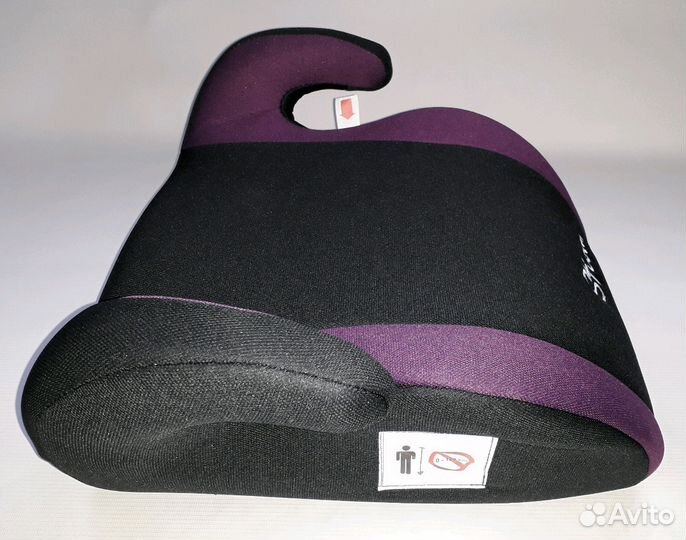 Бустер/ автокресло 22-36кг, фиолетовый. Новый