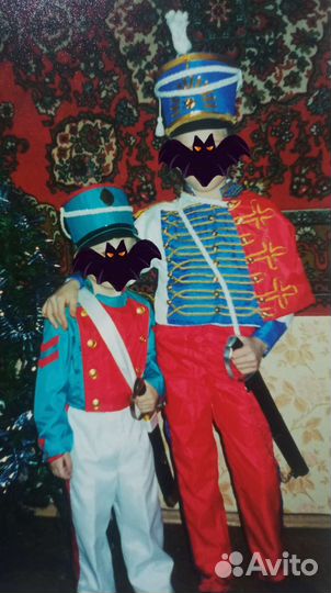 Костюм новогодний гусара солдата карнавальный