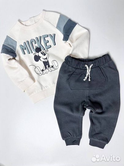 Флисовый костюм для мальчика новый