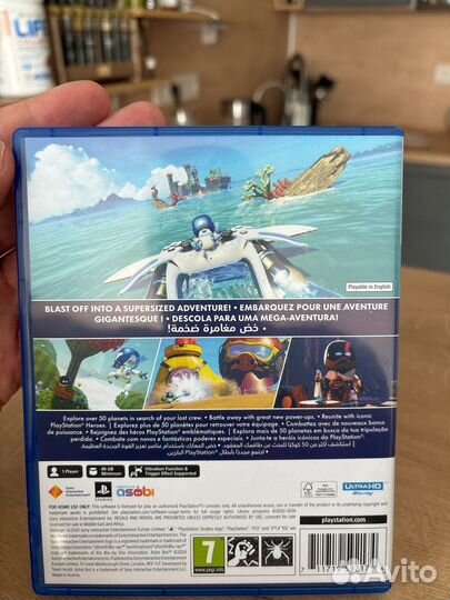 Диски на ps5 astro bot