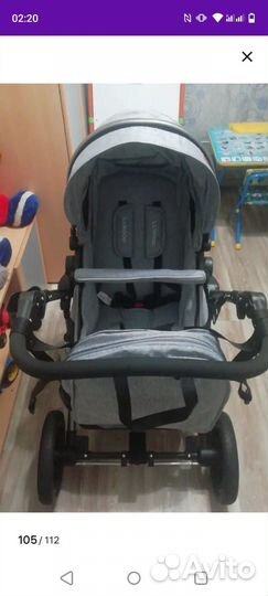 Коляска-трансформер Luxmom 555