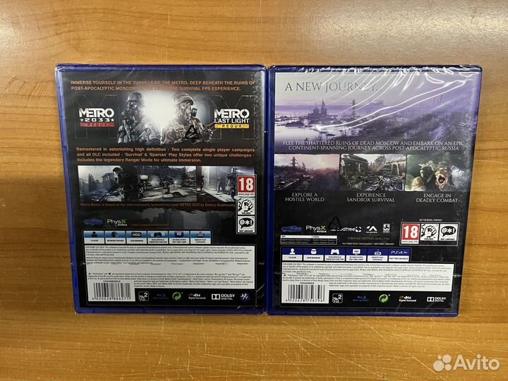 Серия игр Metro для PS4