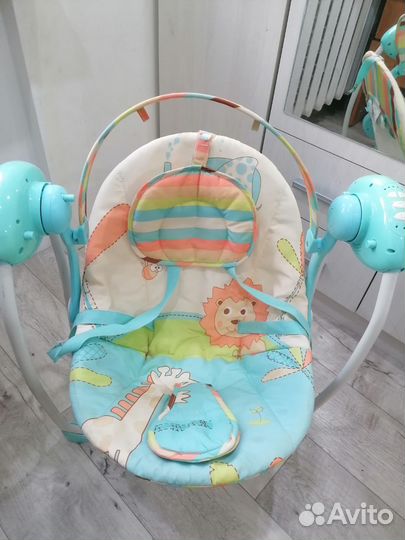 Шезлонг детский электрический