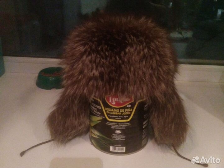 Ушанка из чернобурки