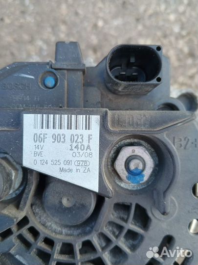 Генератор Skoda Octavia A5 BSE