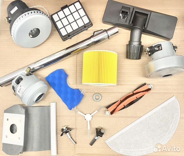 Запчасти для пылесосов. Новые. Разные