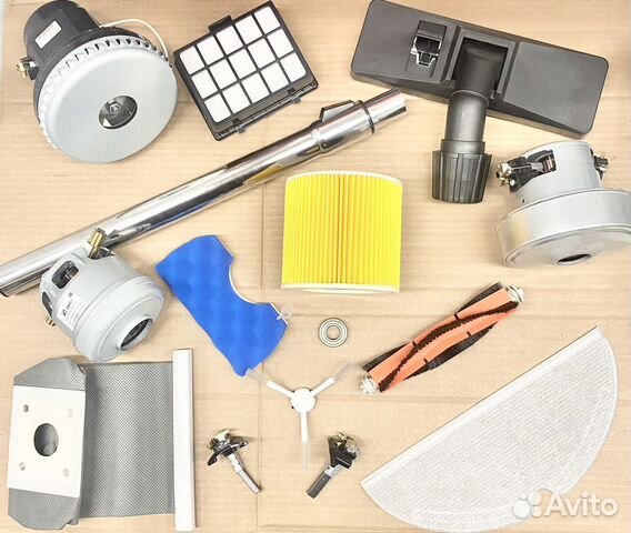 Запчасти для пылесосов. Новые. Разные