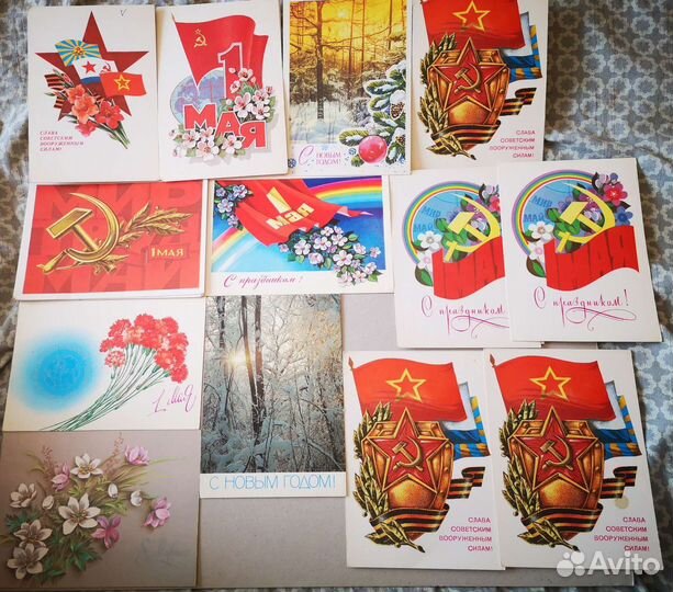 Открытки СССР. Чистые
