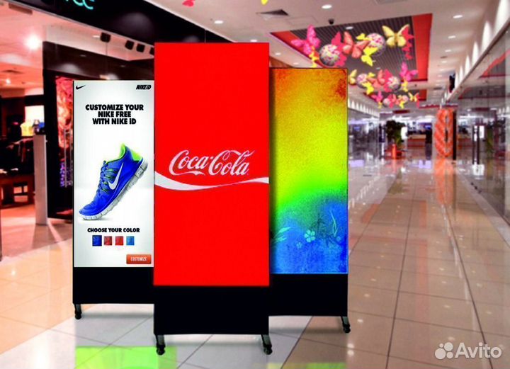 Рекламный Видеопилон видеоэкран