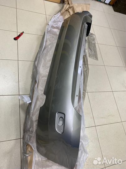 Бампер Калина 1117 задний цвет 242 Серый базальт