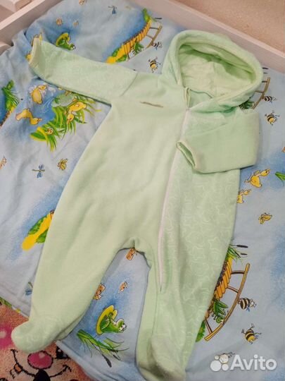 Флисовый комбинезон