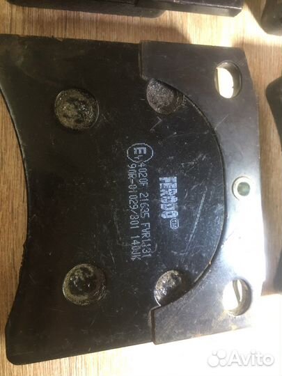 Ferodo FVR1131 тормозные колодки передние VW T4