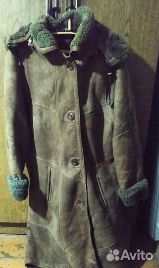Дубленка женская 48