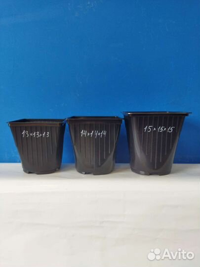 Горшок технологический под рассаду 9*9*8см
