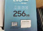 Карта памяти Samsung Evo Plus microsdxc 256GB нова