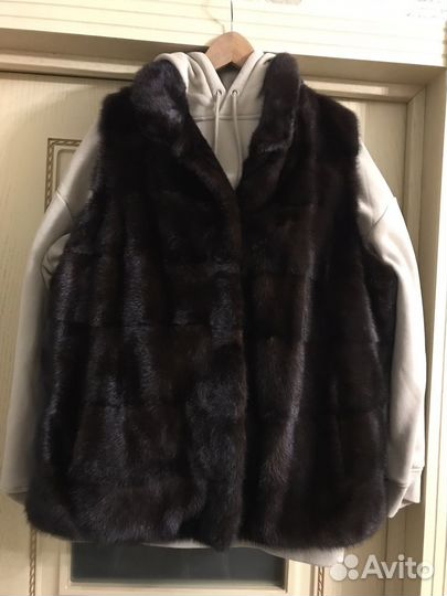 Норковый жилет52-56