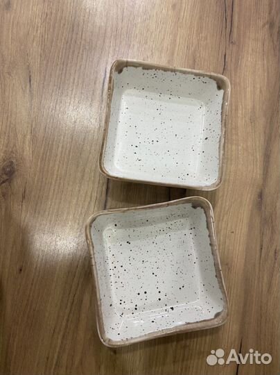 Салатница керамика квадратной формы