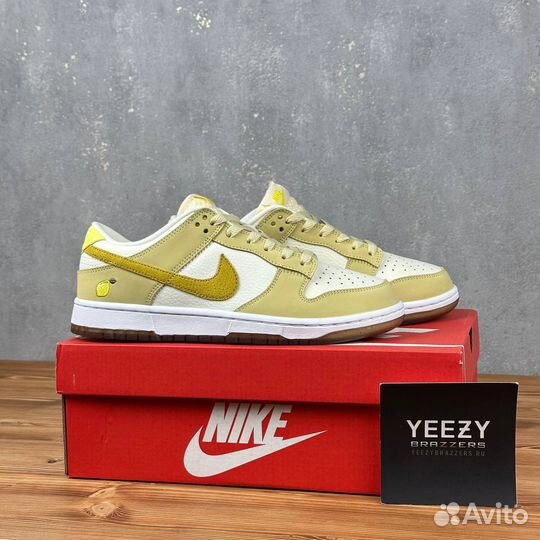 Кроссовки Nike Dunk Low Lemon Drop