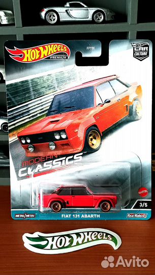 Hot Wheels premium Fiat abarth