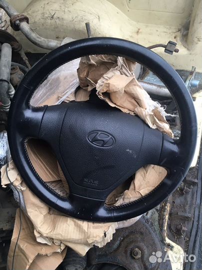 Руль с подушкой Хендай getz(до рестайл)