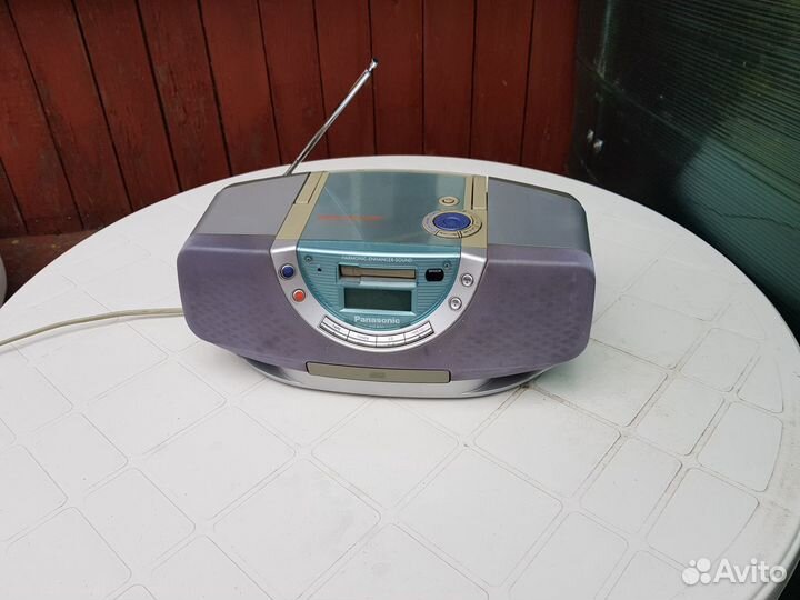 Магнитола panasonic rx-ex1, без usb и MP3 + радио