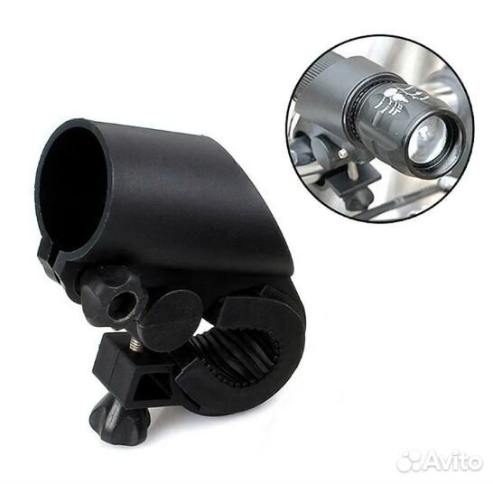 Крепление для фонаря на руль велосипеда