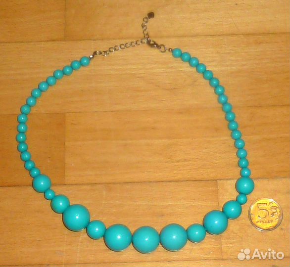 Бусы Пластмасса Длина 53 см (регулируемая)