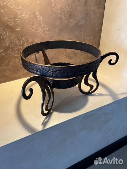 Подставка кованная под садж