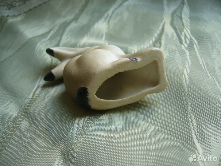 Зайчиха заяц бисквит гжель СССР