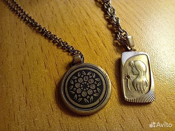 Кулон серебро
