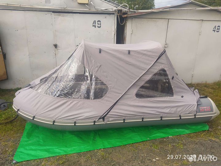 Лодка с тентом viking PRO 350