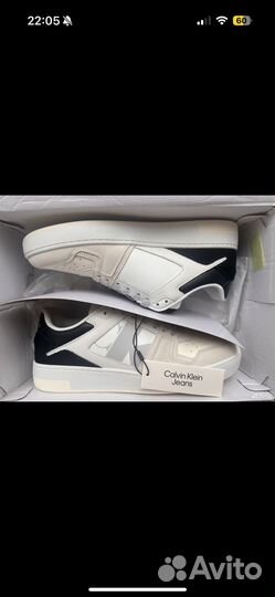 Кеды кроссовки Calvin Klein basket cupsole laceup