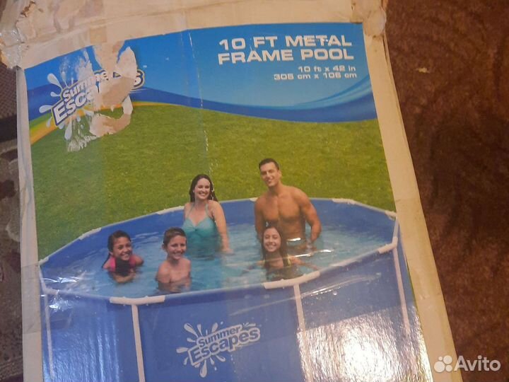 Каркасный бассейн 305х106 бу